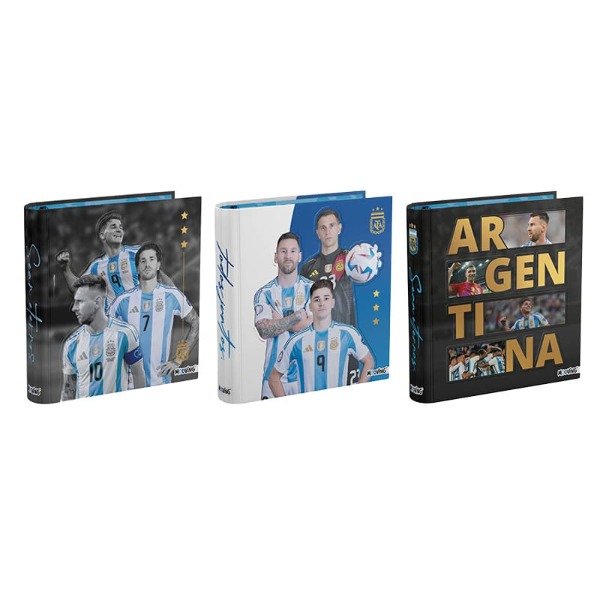 Producto - Carpeta 3x40 Selección AFA MOOVING