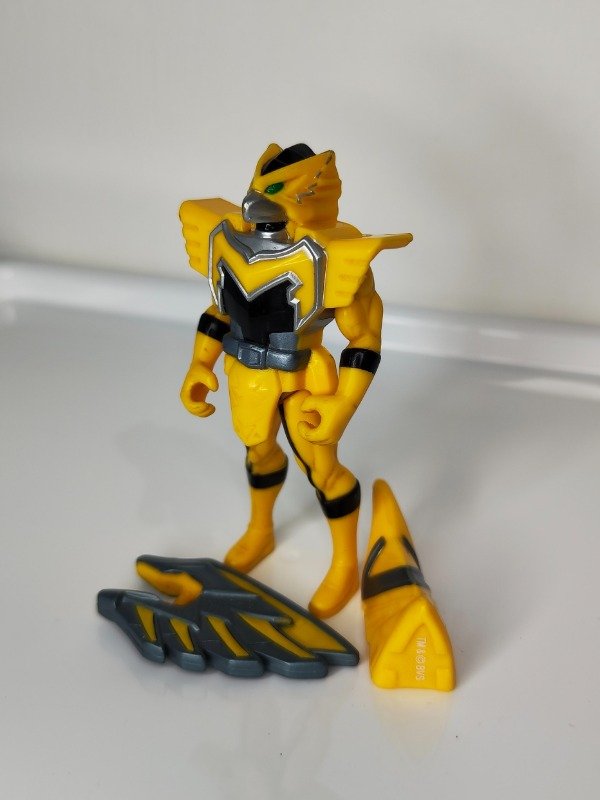 Producto - Yellow Mystic Force Zord Armor 11 cm Con Faltante (Mystic Force) - 0