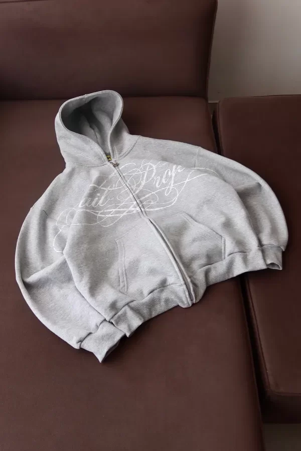 Producto - ZIP HOODIE BB 77 GRIS
