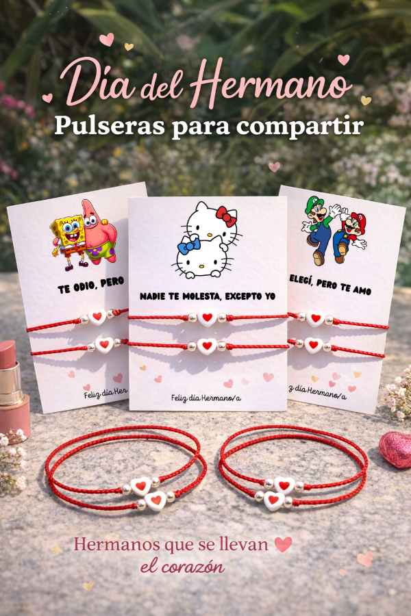Producto - Pack dia de los hermanos x 10 tarjetas surt-