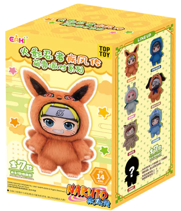 Producto - Naruto Beast Party Series Top Toy Plush Pendant Caja Mystery Individual