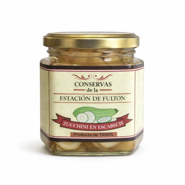 Producto - Zucchinis En Escabeche Conservas Fulton Tandil x200gr
