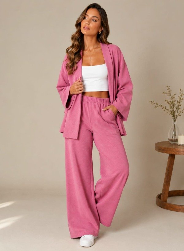 Producto - Conjunto de Lino con Saco - 3