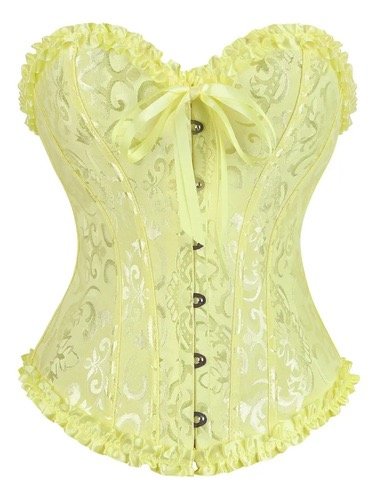Producto - Corset victoriano amarillo