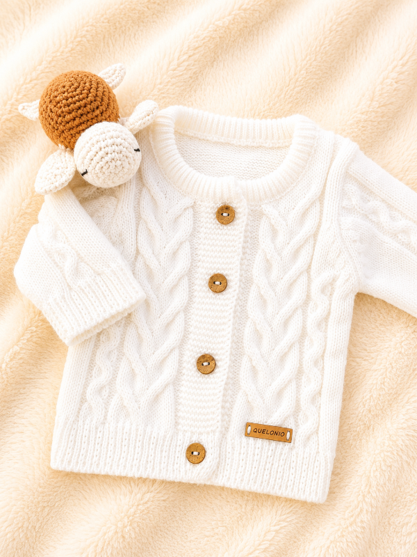 Producto - CAMPERA LANA BLANCA