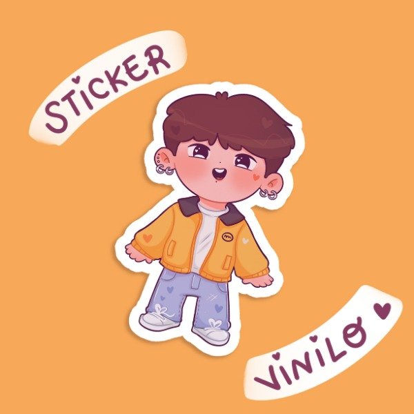 Producto - Sticker Jungkook - Euphoria!