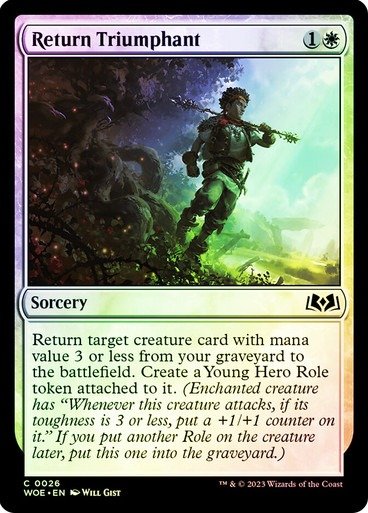 Producto - Return Triumphant (Foil)