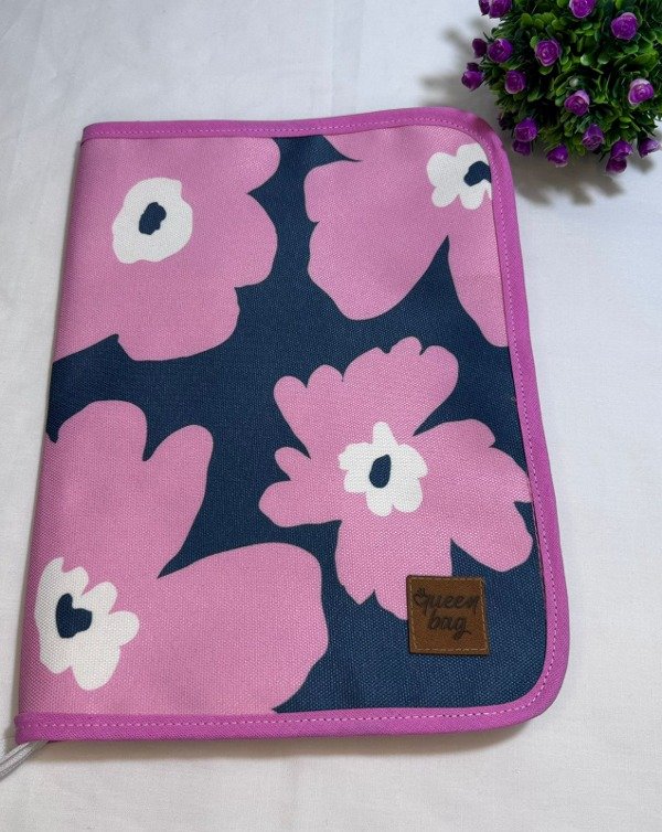 Producto - Organizador A5 Flores Rosas