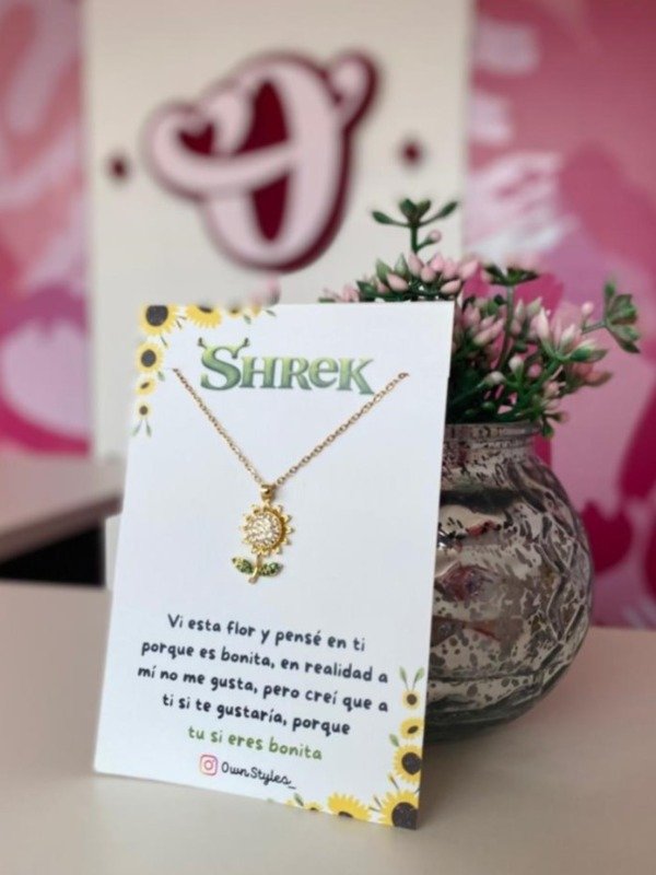 Producto - COLLAR SHREK  GIRASOL GIRATORIO II