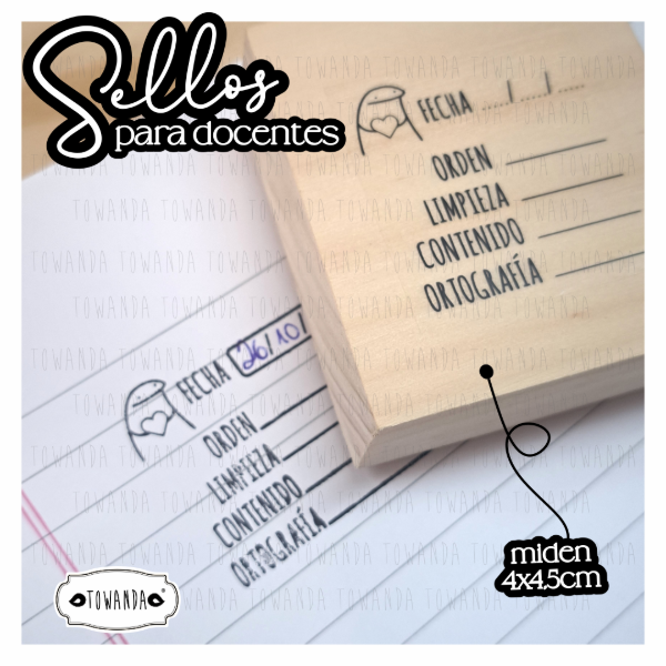 Producto - Sello Orden y limpieza Flork - 01