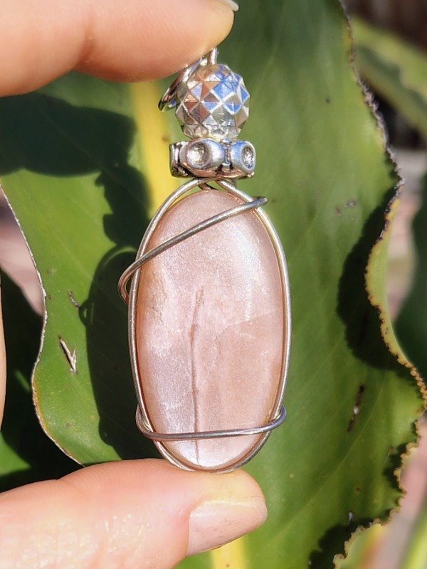 Producto - Piedra de la Luna Melocoton grande 2