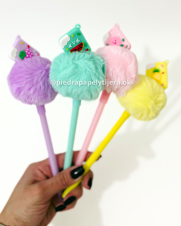 Producto - Lapicera pompón