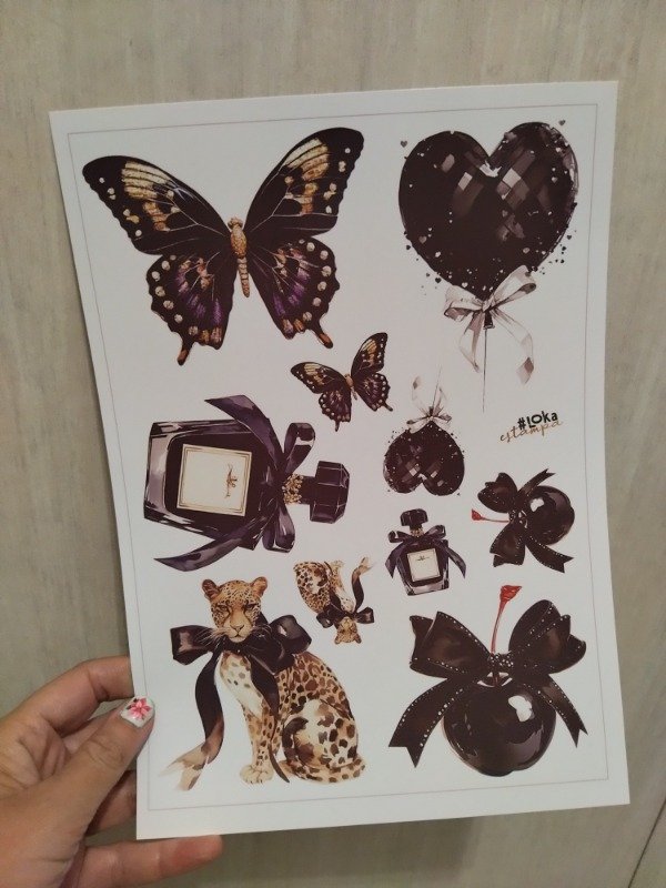 Producto - Estampas Crafts A4 Mix Surtidas #1