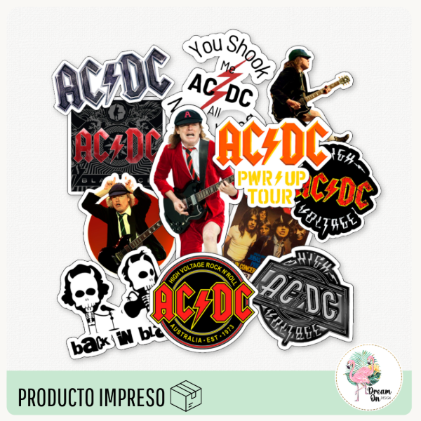 Producto - Stickers AC/DC
