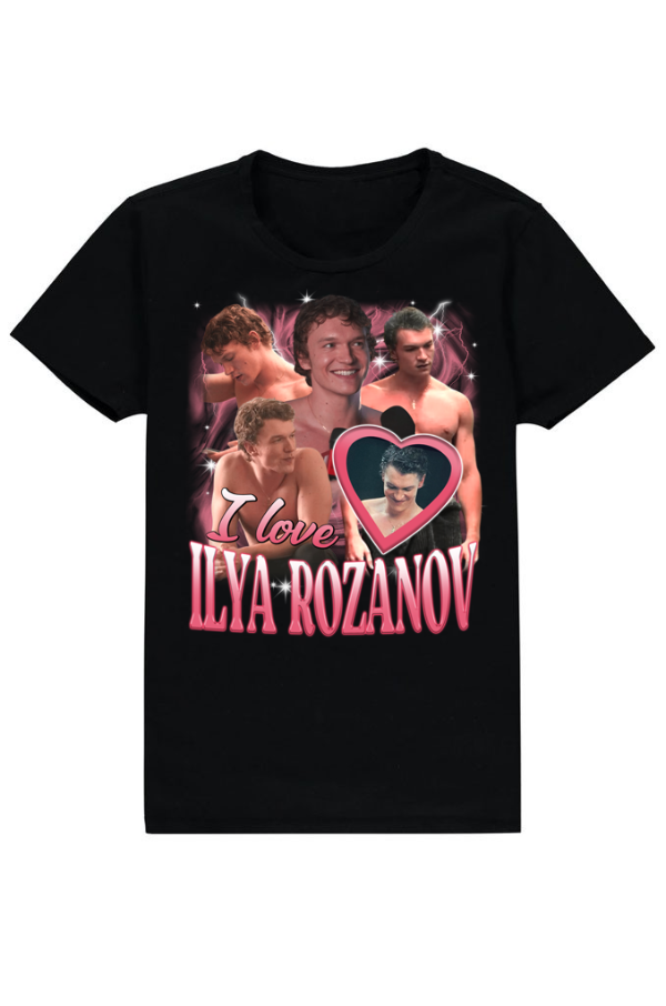 Producto - Remera Heated Rivalry Negra i love Ilya