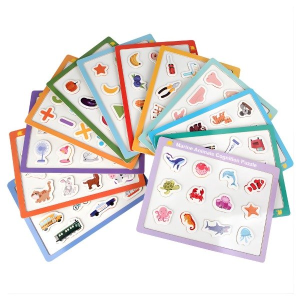 Producto - Tablero de madera magnético de encastre