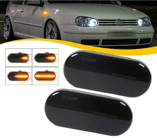 Producto - JUEGO DE FAROS LED LATERALES UNIVERSALES GOLF BORA