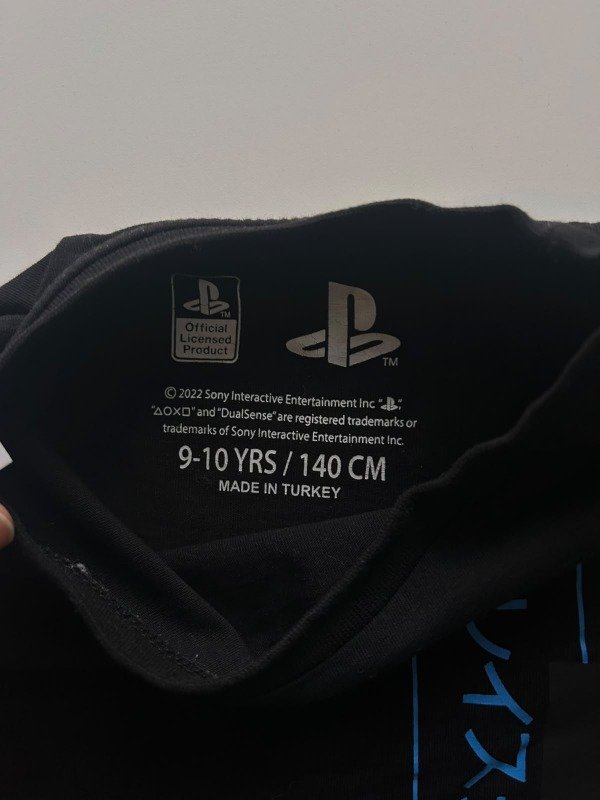 Producto - Remera negra PlayStation - 3