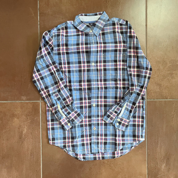Producto - Camisa GAP Cuadros Azul/Violeta 10/11A