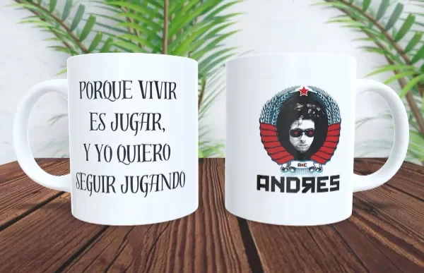 Producto - Taza - andres calamaro frase 10