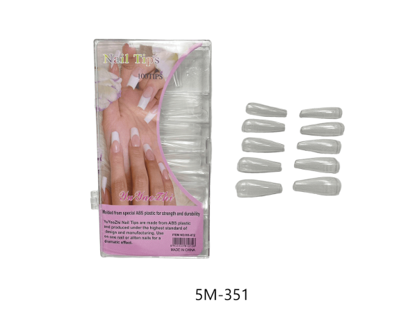 Producto - UÑA POSTIZA X100 TIPS 5M-351