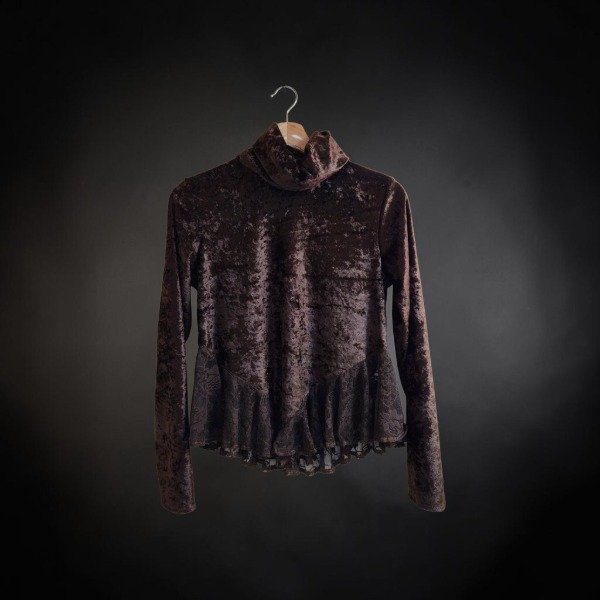 Producto - Polera Cacao Encaje