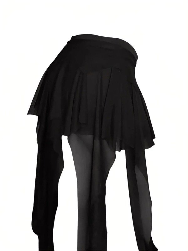 Producto - Falda short con tajos Goth - 1
