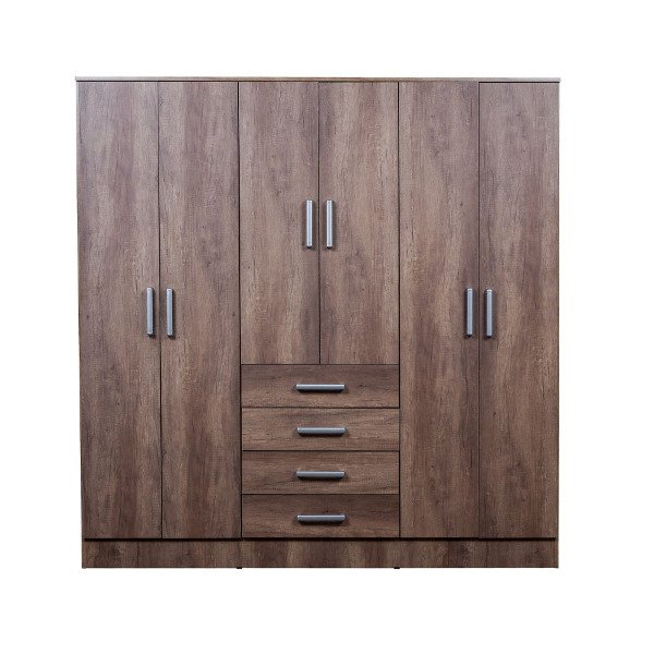 Producto - Placard Grande 6 puertas - 4 Cajones