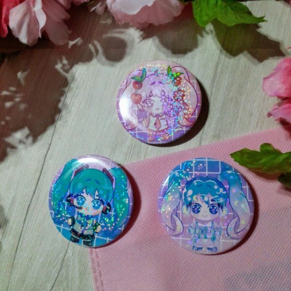 Producto - Pins "Vocaloid"