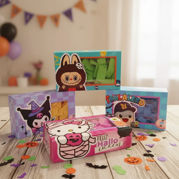 Producto - 17 Bomboneras Halloween personajes