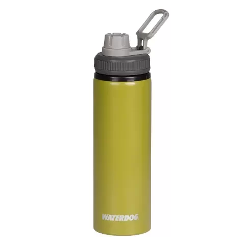 Producto - Botella aluminio Waterdog Tongo - 750 ml VERDE OLIVA