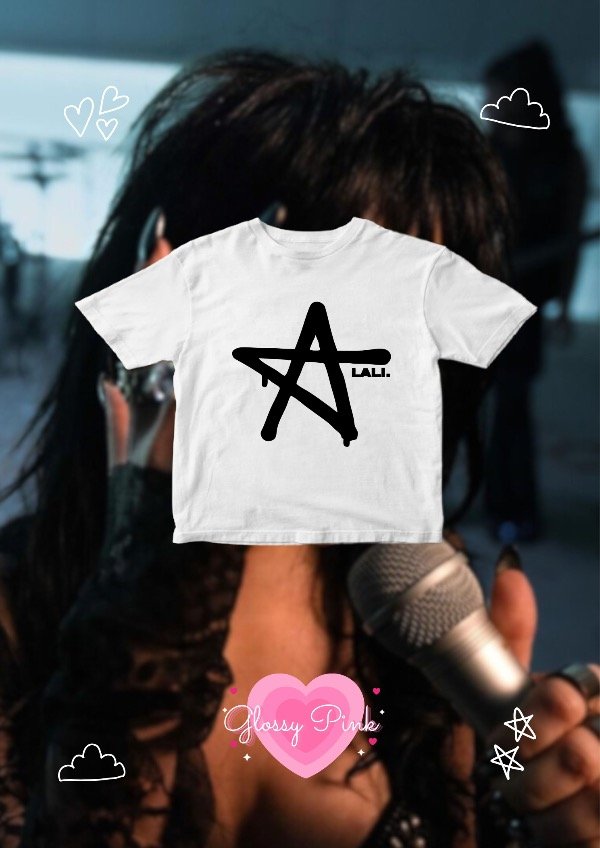 Baby Tee Lali Estrella - VINILO TEXTIL