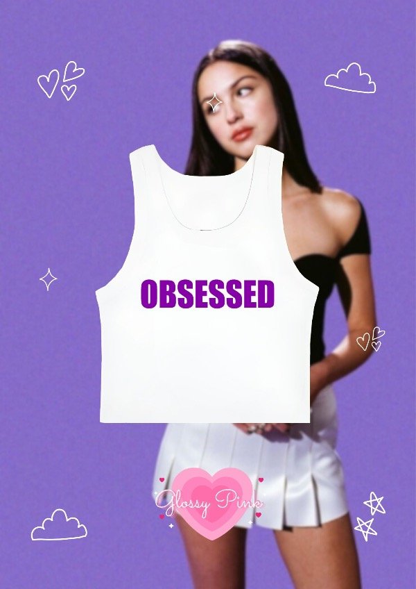 Tank Top Obsessed - VINILO TEXTIL