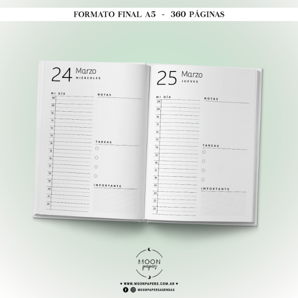 Producto - Agenda Diaria 2027 - Unisex - 2