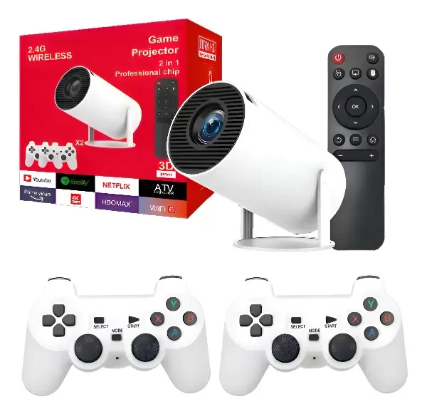 Producto - Proyector 2 en 1 consola retro