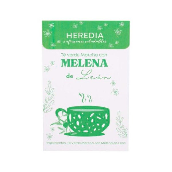 Producto - Te Verde Matcha con Melena de Leon x 40g HEREDIA