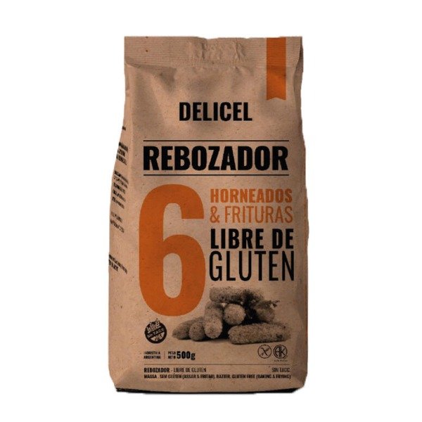 Producto - Rebozador x 500g SIN TACC - Delicel
