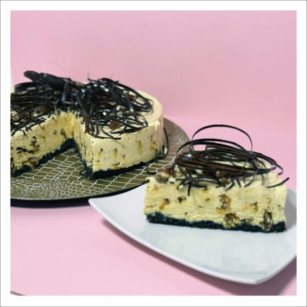Producto - Torta mousse de almendras caramelizadas 24cm