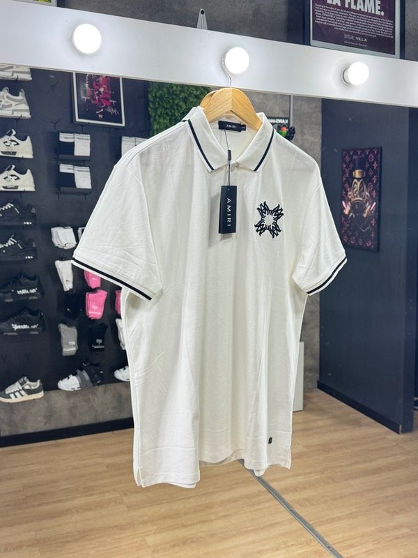 Producto - Chomba Importada AMIRI White