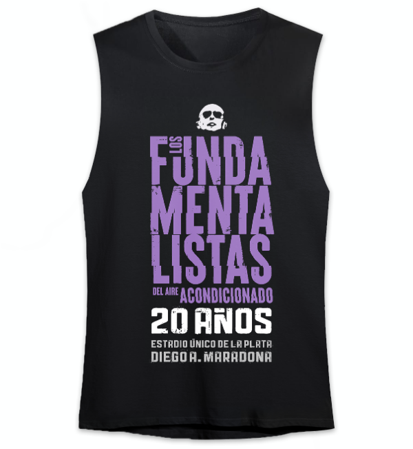 Producto - Musculosa Sudadera Los Fundamentalistas 20 Años La Plata