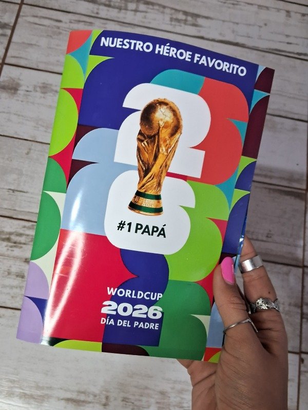 Producto - Álbum de figus Papá mundial