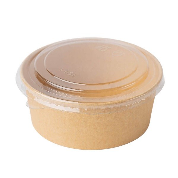 Producto - ENSALADERA POLIPAPEL KRAFT (1100cc) X 10 UNIDADES