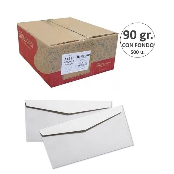 Producto - SOBRES OFICIO INGLES 1395 90gr. X500 / x10 unidades