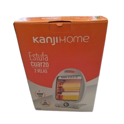 Producto - KANJI ESTUFA CUARZO 2 VELAS KJH-204 / CODIGO E62