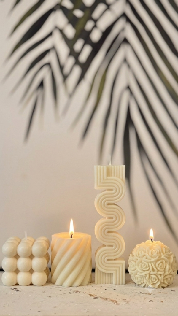 Producto - PONELE TU MARCA - Velas decorativas de molde