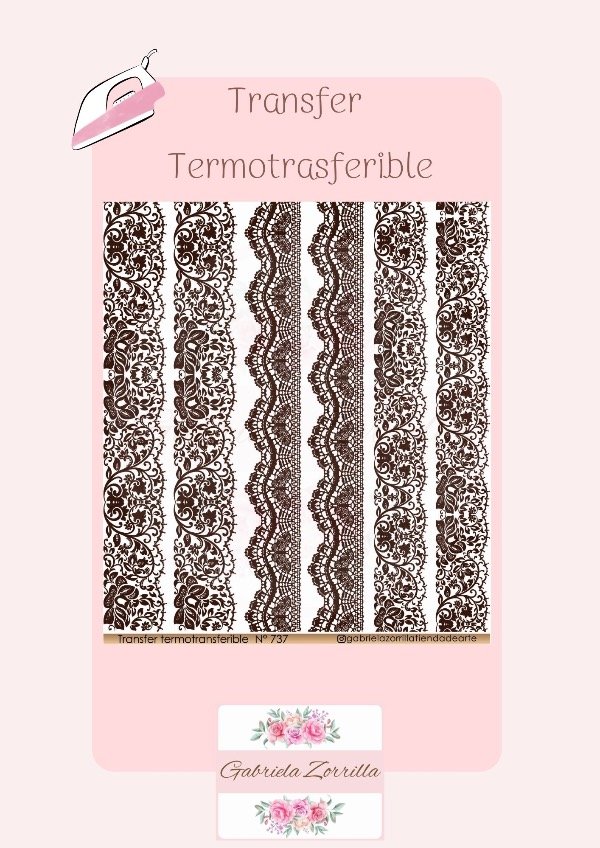 Producto - Transfer Termo transferible 737