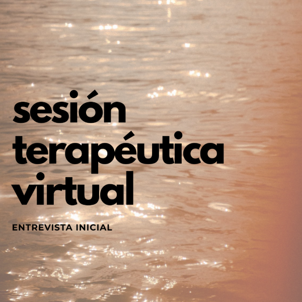 Producto - Sesión terapéutica inicial