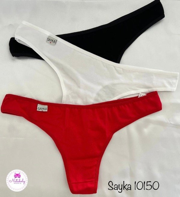 Producto - - Colaless de algodón y lycra básico pack x3 [Sayka 10150]