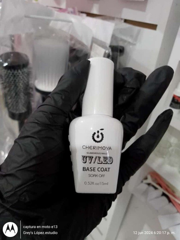 Producto - Base coat cherimoya
