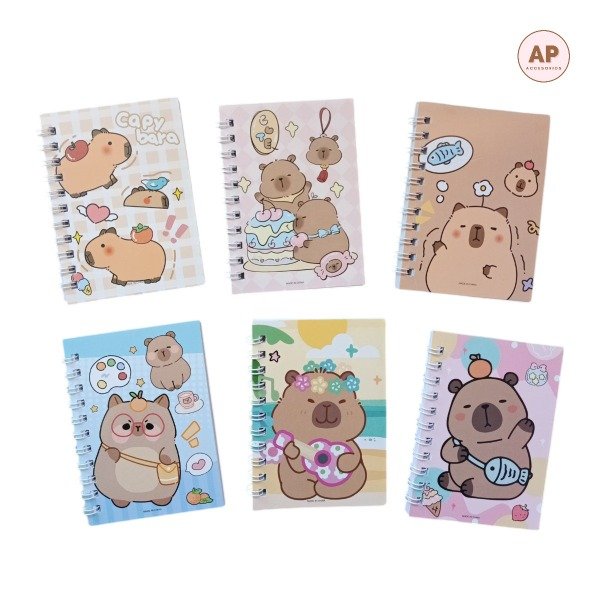 Producto - MINI AGENDITAS CAPIBARA